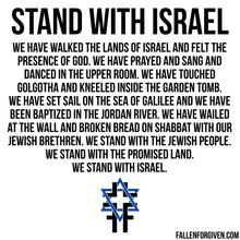 Load image into Gallery viewer, Stand With Israel
