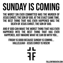 Load image into Gallery viewer, Sunday is Coming
